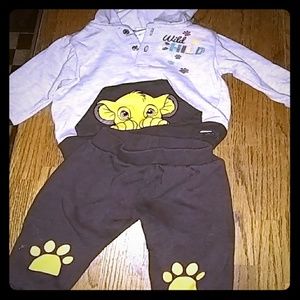 Lion king sweat set
